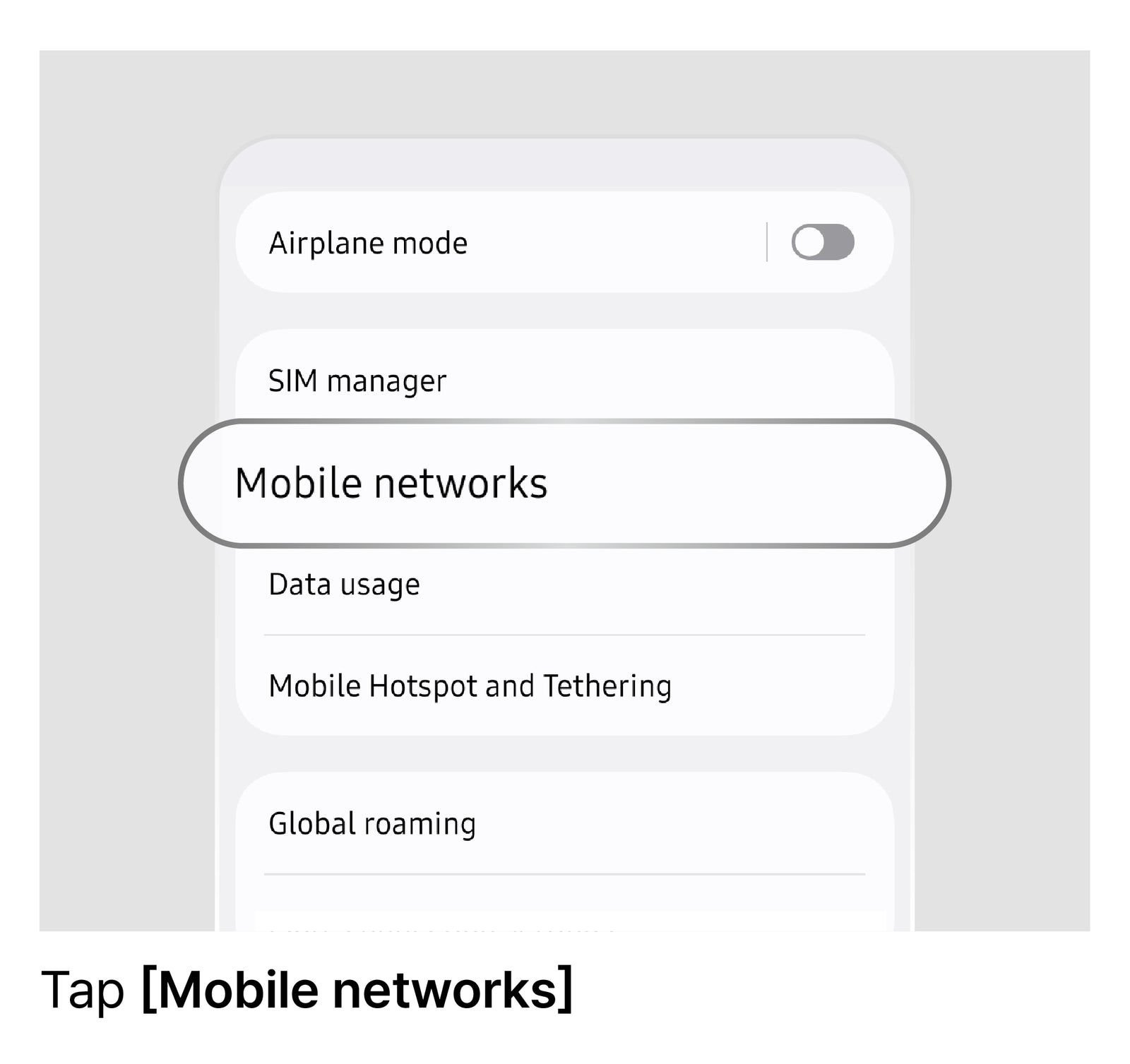 Set LTE as the Preferred Mode