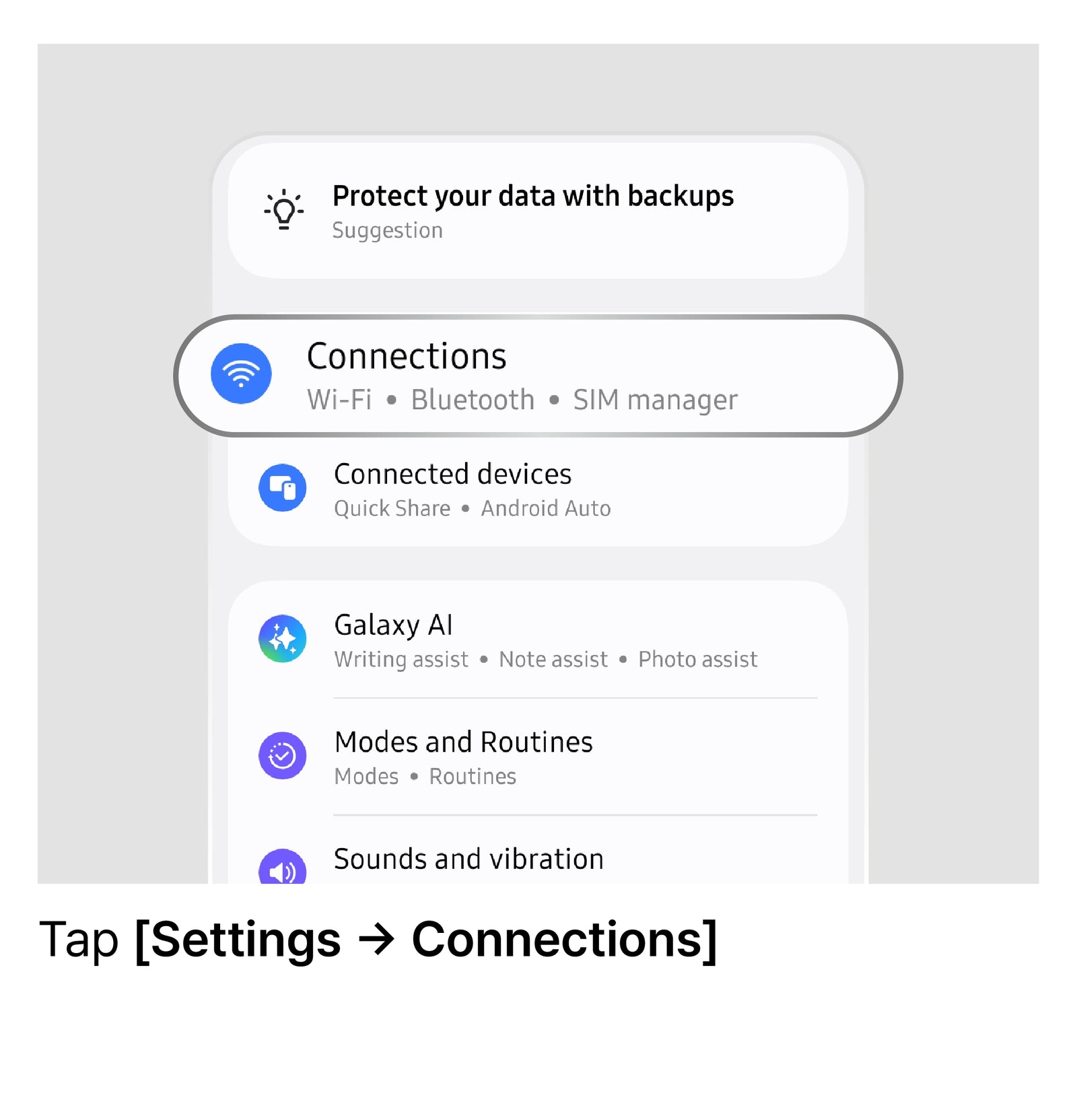 Manually Select a Network