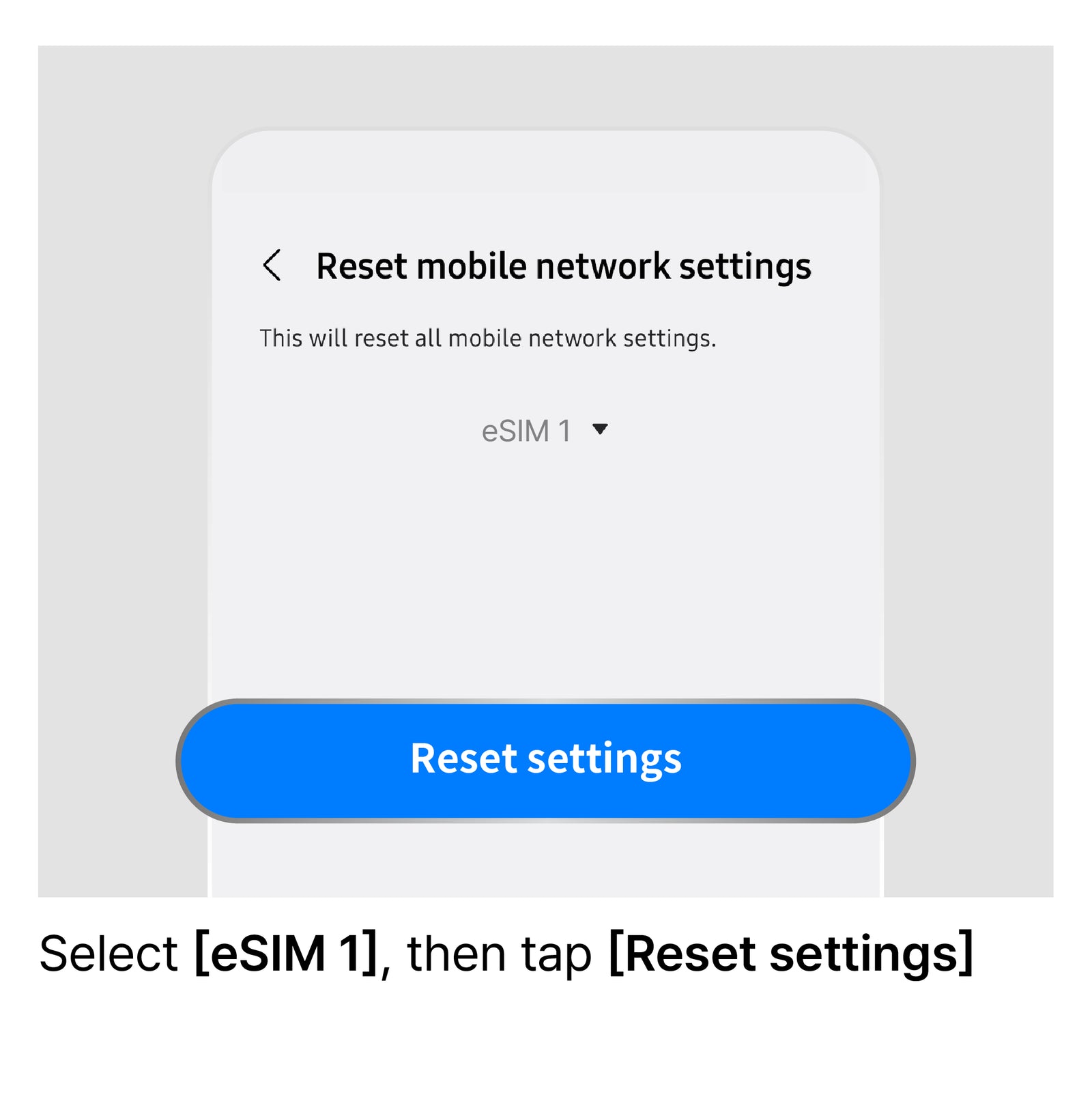 Reset Network Settings