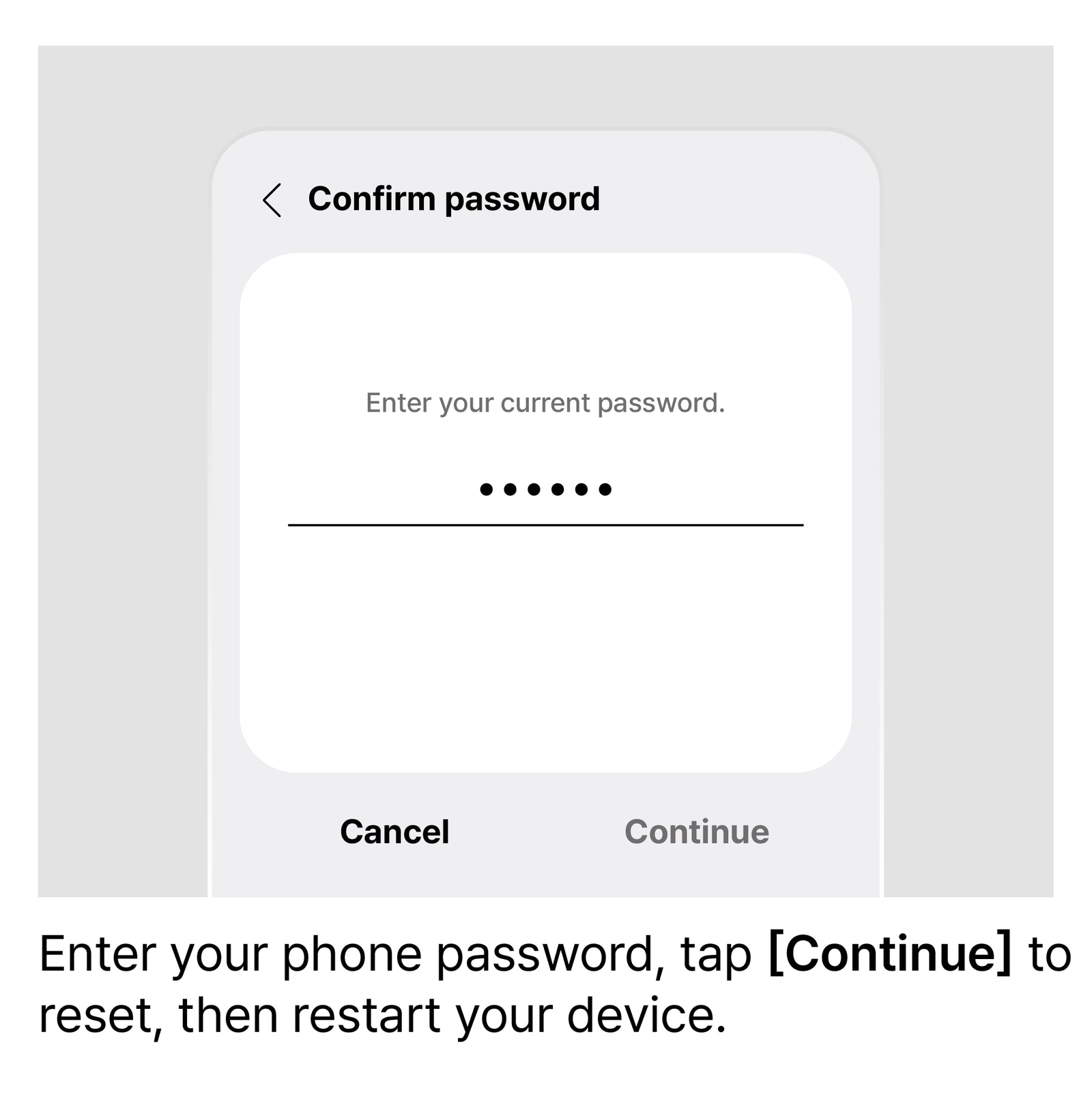 Reset Network Settings