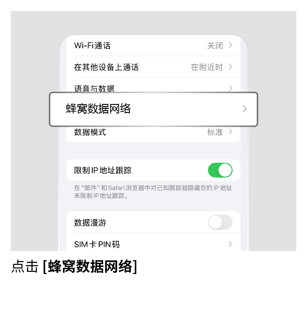 设置 APN