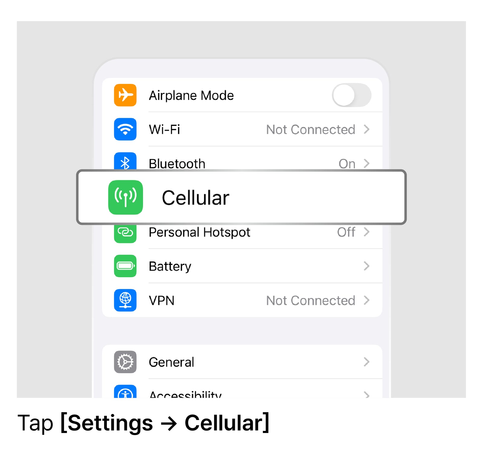 Set LTE as the Preferred Mode