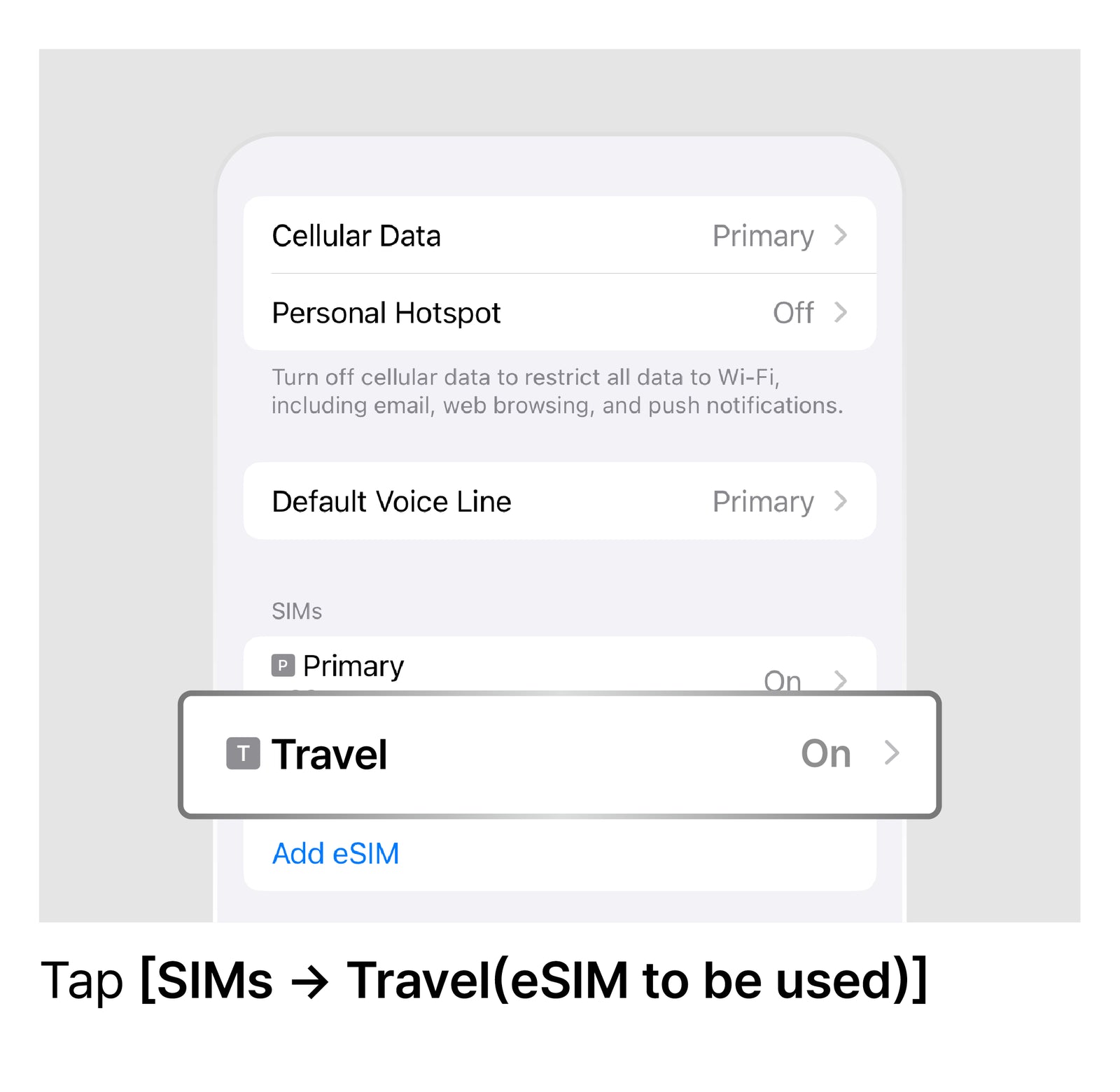 Set LTE as the Preferred Mode