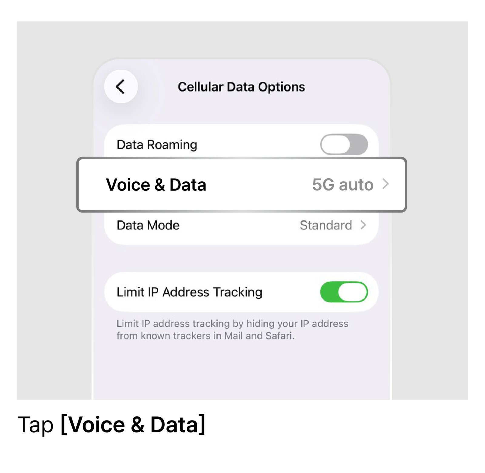 Set LTE as the Preferred Mode