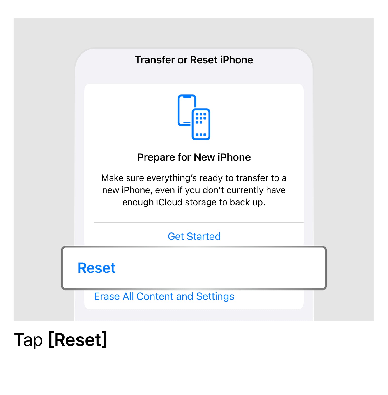 Reset Network Settings
